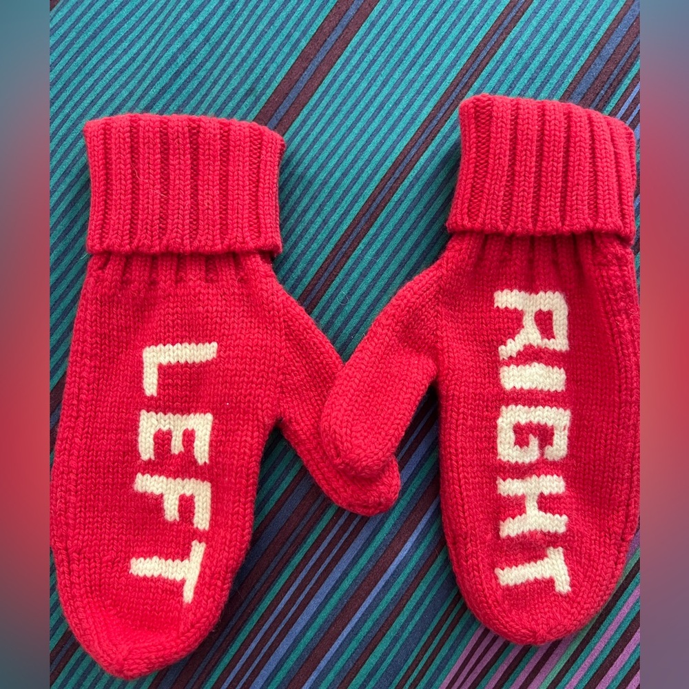 Kate Spade Red Mittens